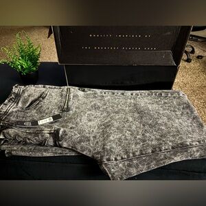 Brand New Fashion Nova Gray Flare Jeans